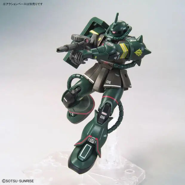Bandai HG MS-06 ZAKU II GUNDAM Anime Action Figure Assembly Model Toy Gift Children Boy