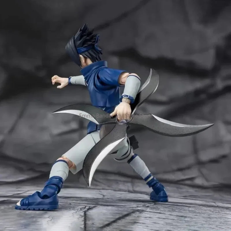 NARUTO S.H.Figuarts SASUKE Ninja Prodigy of  the Uchiha Clan Bloodline Anime Action Figure Toys Model Toy Gifts