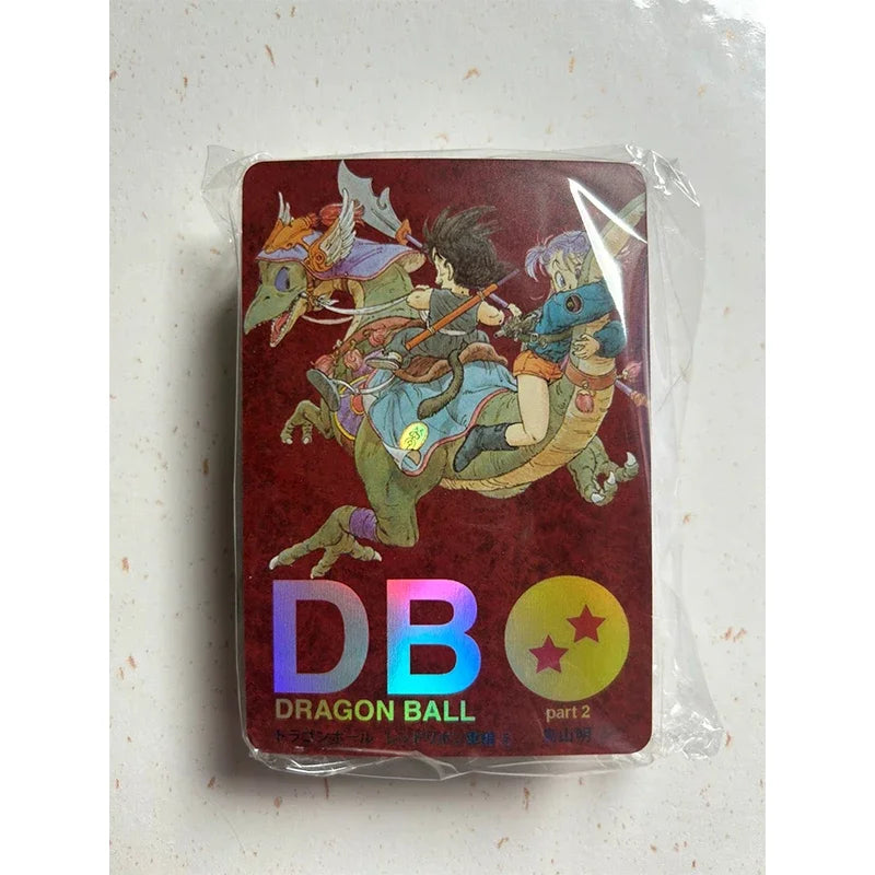 Dragon Ball Super Son Goku Bulma Krillin Frieza DIY Homemade Bronzing Game Toys Collection Card Christmas Birthday Gift