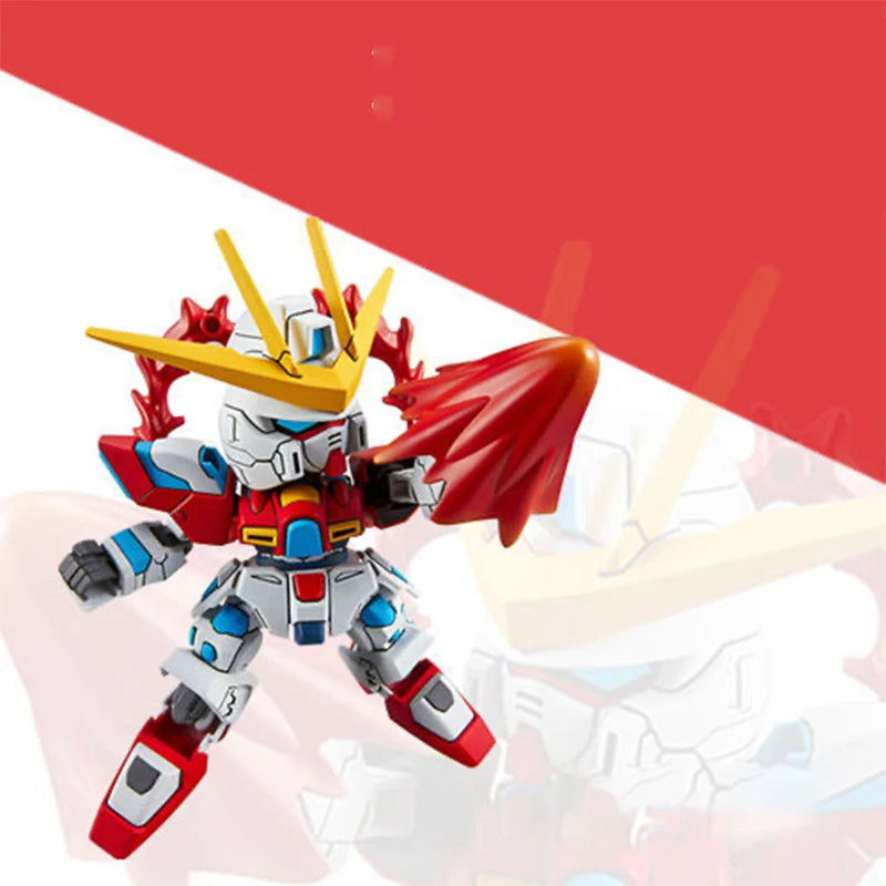SD GUNDAM Animation Game Peripheral Toys SD UNICORN BANSHEE WING Assembly Toy Anime Figures Action Movable Model Collection