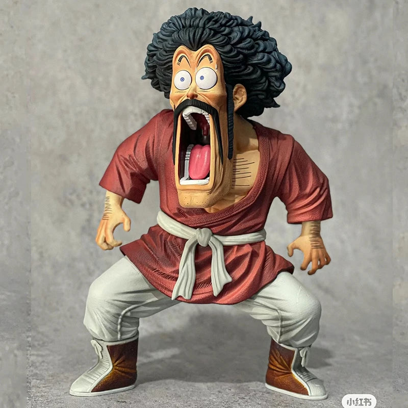 Dragon Ball Z Figure Mr. Satan Hercule 2 Heads 18cm Anime Action Figures Pvc Figurine Collection Model Doll Toys Children Gifts Anime Collectible Model