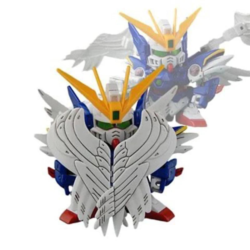SD GUNDAM Animation Game Peripheral Toys SD UNICORN BANSHEE WING Assembly Toy Anime Figures Action Movable Model Collection