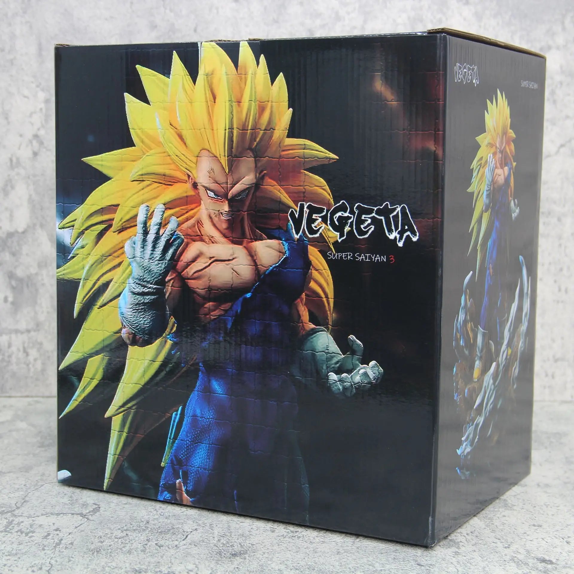38cm Dragon Ball Anime Figure Super Saiyan Qilin Vegeta Qilin Wukong Figure  PVC Model Collection Toys friend birthday present
