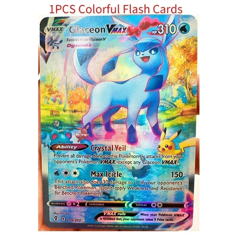 PTCG Pokemon Vmax Charizard Rayquaza Umbreon Toys Hobbies Hobby Collectibles Game Collection Anime Cards