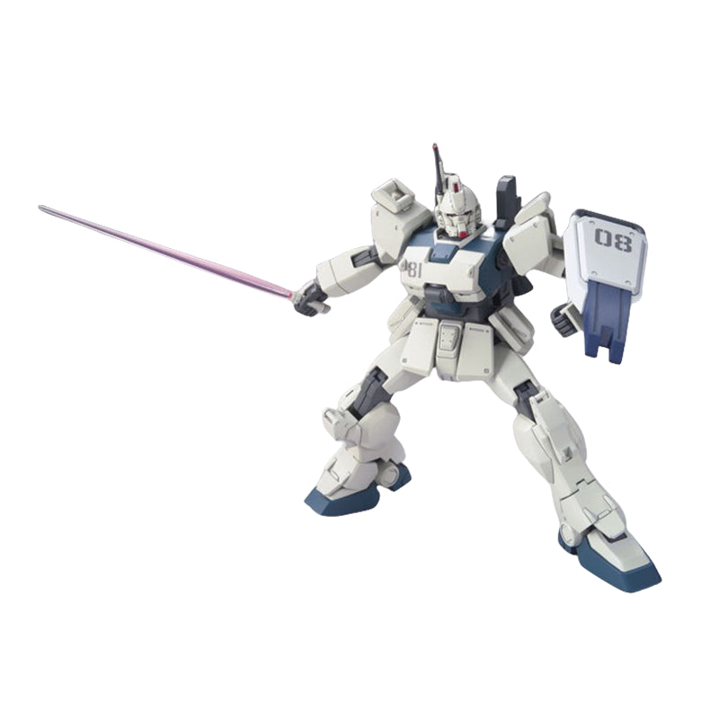Bandai Original GUNDAM Anime Model HGUC Series 1/144 RX-79[G] Ez-8 GUNDAM Ez8 Action Figure Assembly Model Toys Gifts for Kids
