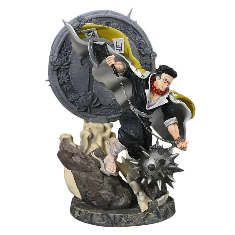 41cm Demon Slayer Himejima Gyomei Anime Figure Pvc Model Gk Large Statue Boys Collection Desktop Decoration Ornament Toys Gifts