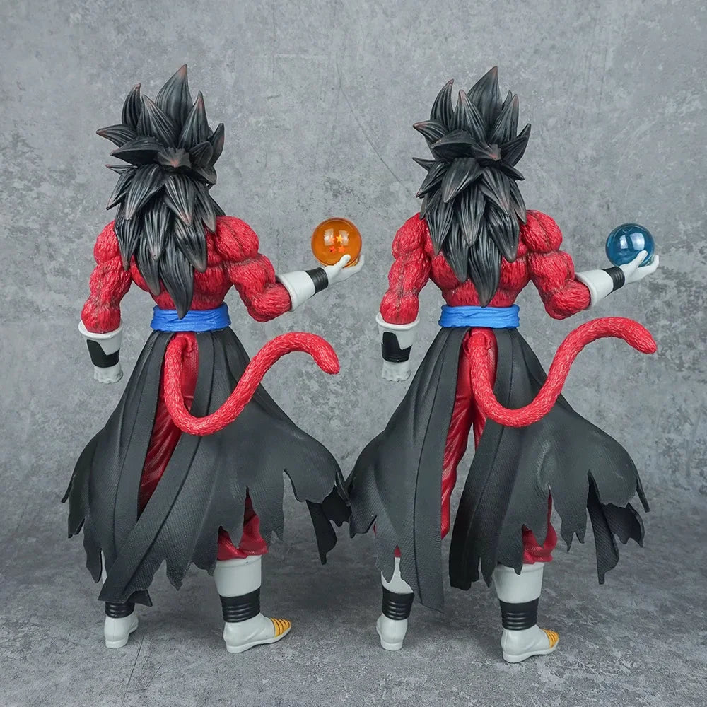 30cm Anime Dragon Ball Gogeta Ssj4 Figure Super Saiyan 4 Son Goku Vegeta Figurine PVC Action Figures Model Toy for Children Gift