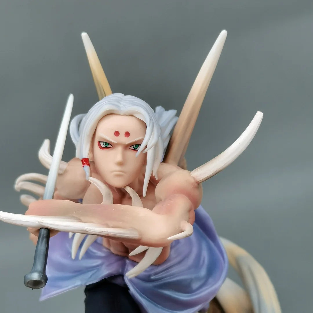 18cm Naruto Shippuden Figurine Kimimaro Japanese Anime PVC Action Figure Toy Kimimaro Figure Game Statue Collection Model Doll