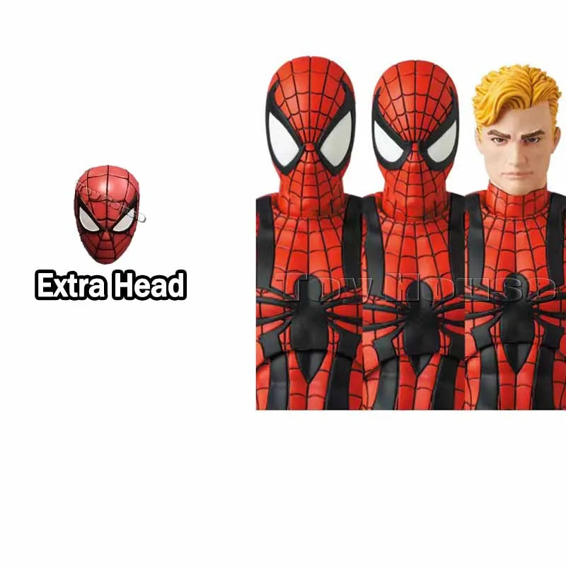 In Stock Ct Toys Spiderman Mafex 143 Ben Reilly Comic Ver The Amazing Spider-Man 001 Anime Action Figure Figurine Toys Kids Gift
