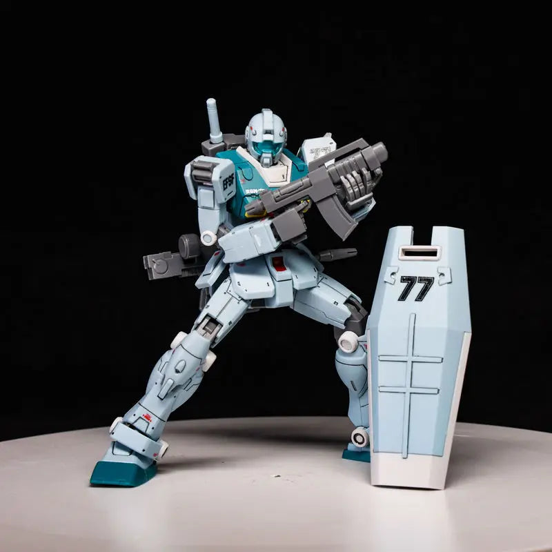 Gaoke GTO HG 1/144 RGM-79 GM Moroccan Assembly Model Kit Collection Figure Anime Robot Toy Ornament Desktop Decorations Gift
