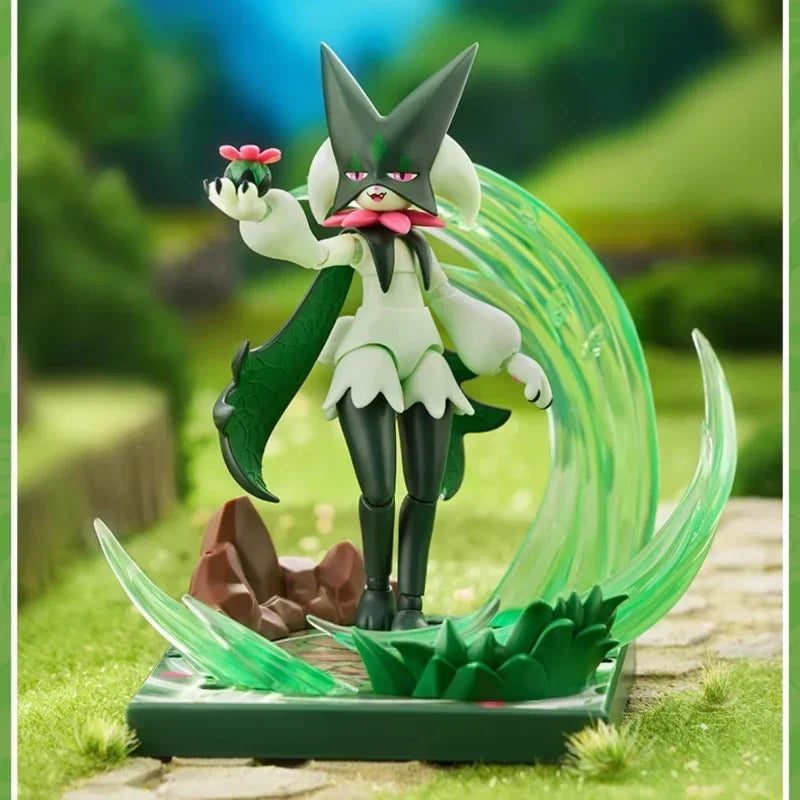 Pokémon Building Blocks Charizard Ceruledge Meowscarada Greninja Assembled Movable Model Ornament Toy Collection Gift