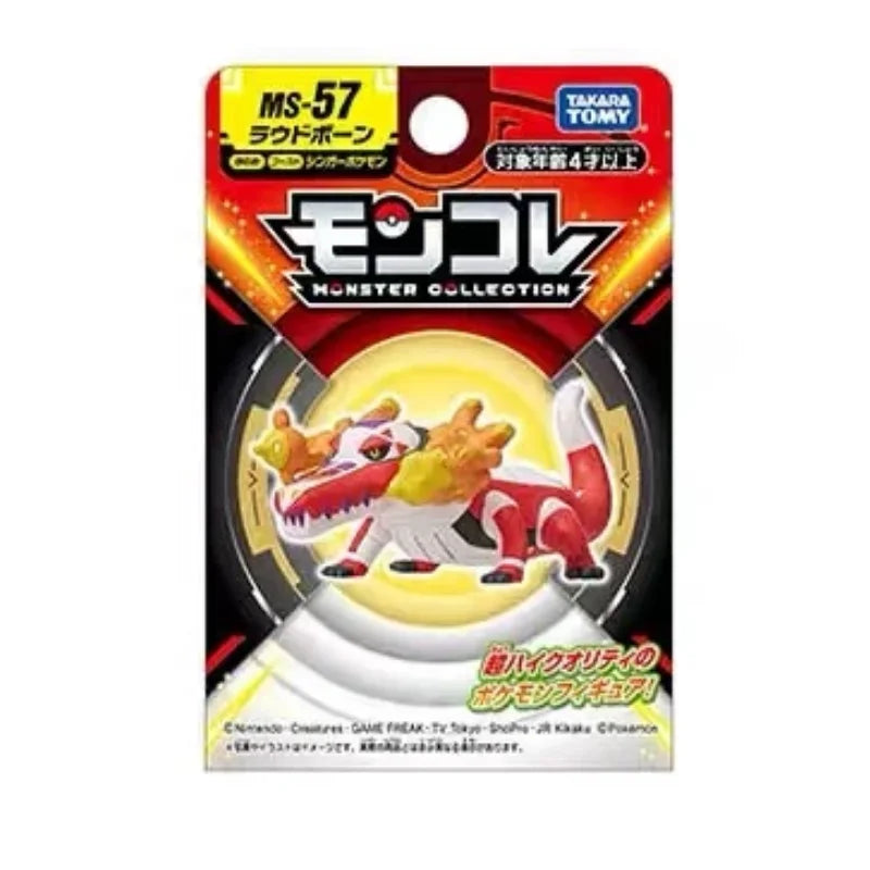 TOMY  Pokemon Figures Skeledirge Meowscarada Quaquaval Charcadet Pokémon Scarlet Violet Paldea Region Collection Gift