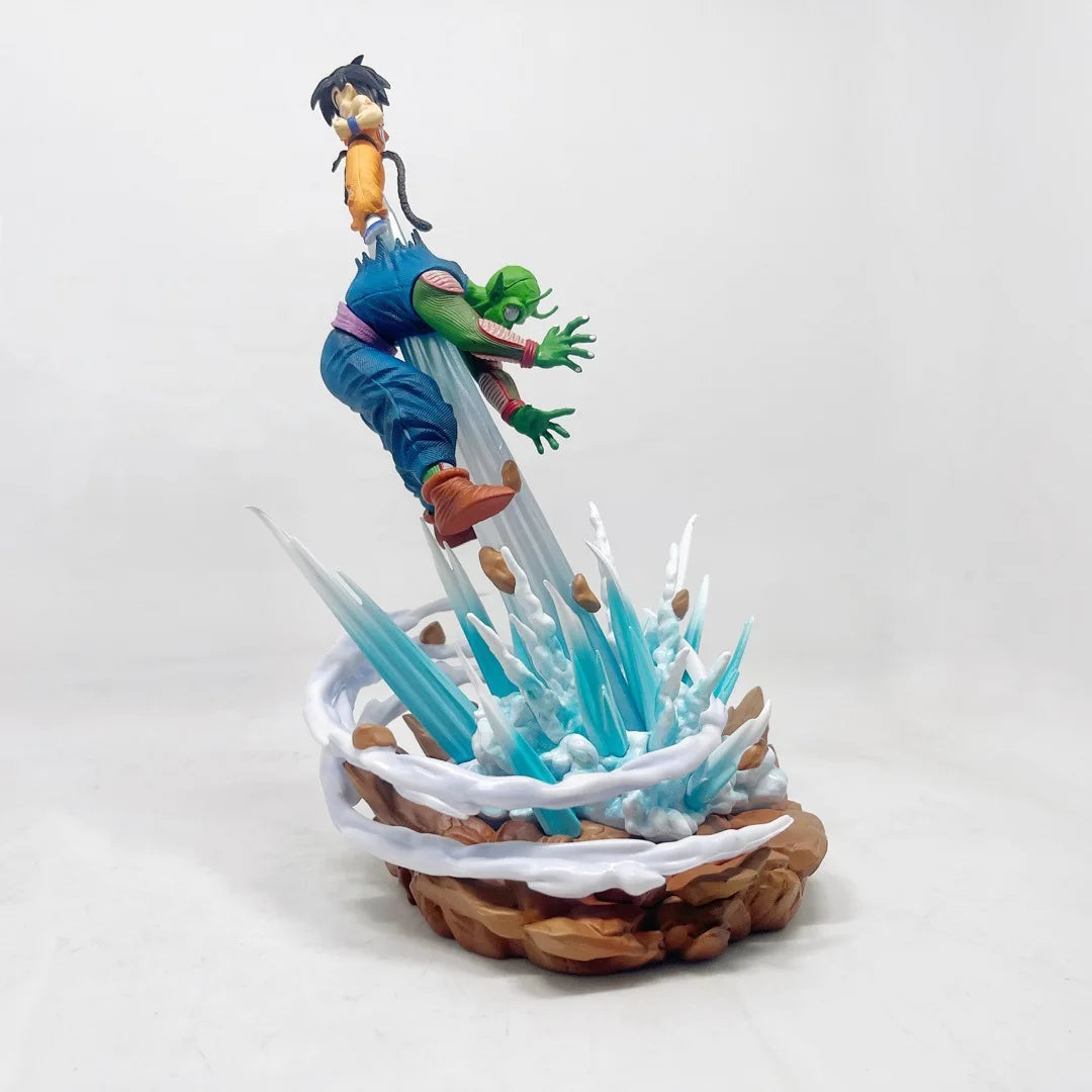 25cm Dragon Ball Anime Figures Dbz Piccolo Vs Son Goku Figurine Statue Statue Model Collection Decoration Model Toys Gift