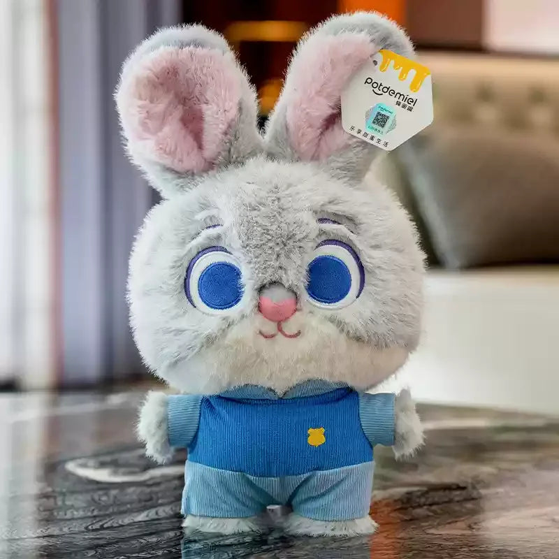 Genuine 25cm Disney Zootopia Soft Plush Bunny Judy Doll Fox Nick Doll Plush Toys Girls Gifts   Sloth Lightning Fox Nick Rabbit