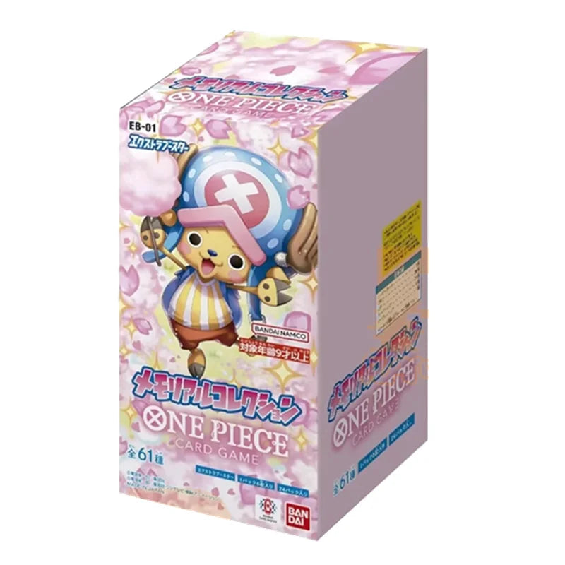 In Stock Bandai Original Anime Booster Box One Piece OP11 EB02 PRB01 Awakening of The New Era Tcg Collection Card Child Toy Gift