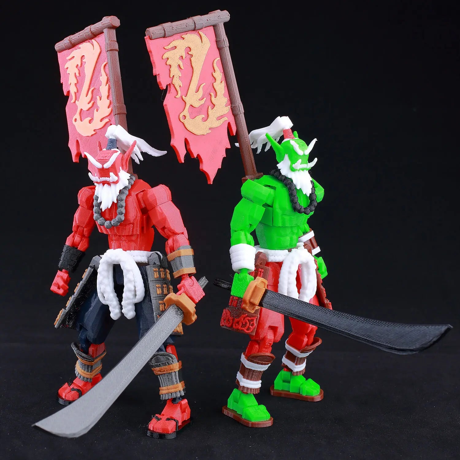 VIP-Dropshipping 9L3D Printed Anime Characters Lucky Dummy 13 Action Figures Multi-Jointed Movable Shapeshift Mannequin Toys