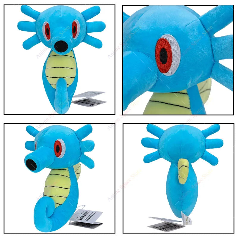 Pokemon Horsea Plush Toys Anime Pocket Monster Horsea Soft Stuffed Collection Peluche Animal Dolls Girls Funny Christmas Gifts
