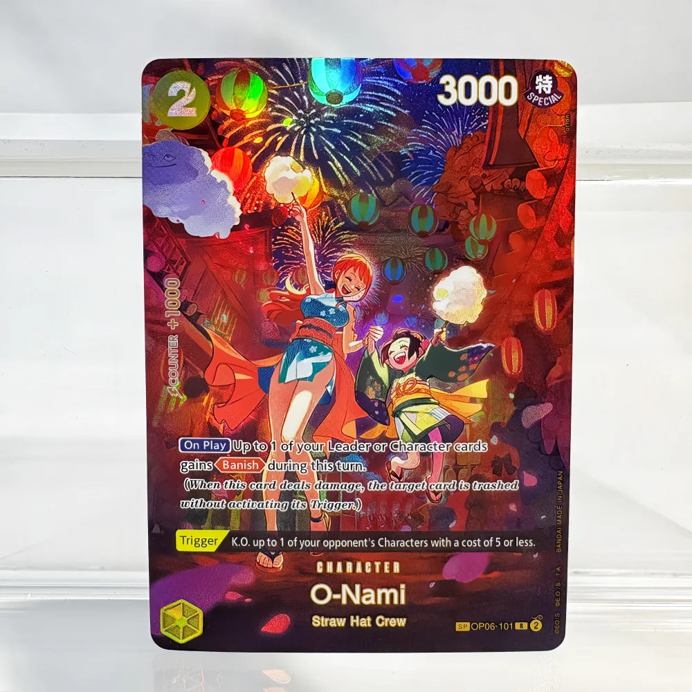 Anime One Piece OPCG Card English Version Shanks/Monkey.D. Luffy/Portgas.D. Ace Game Anime Collection Proxy Cards