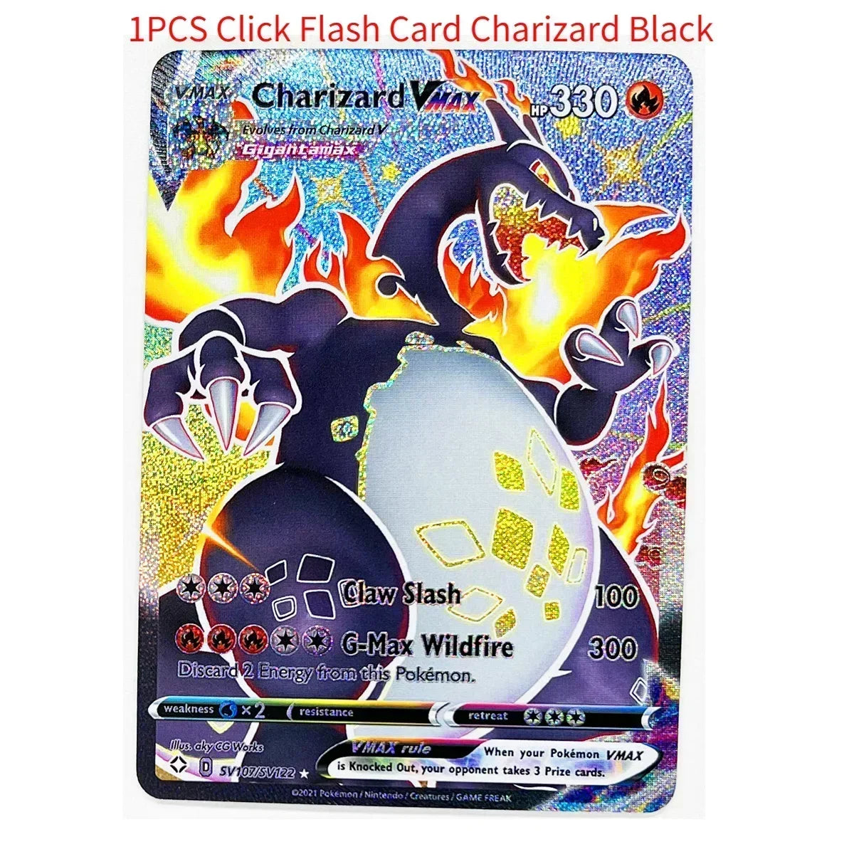 PTCG Pokemon Vmax Charizard Rayquaza Umbreon Toys Hobbies Hobby Collectibles Game Collection Anime Cards