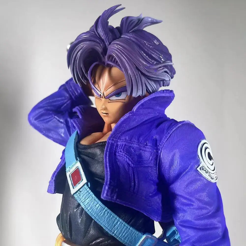 Anime Dragon Ball 44cm Cute Torankusu Super Saiyan Gk Action Figure Model Doll Decoration Toys Present Birthday For Children