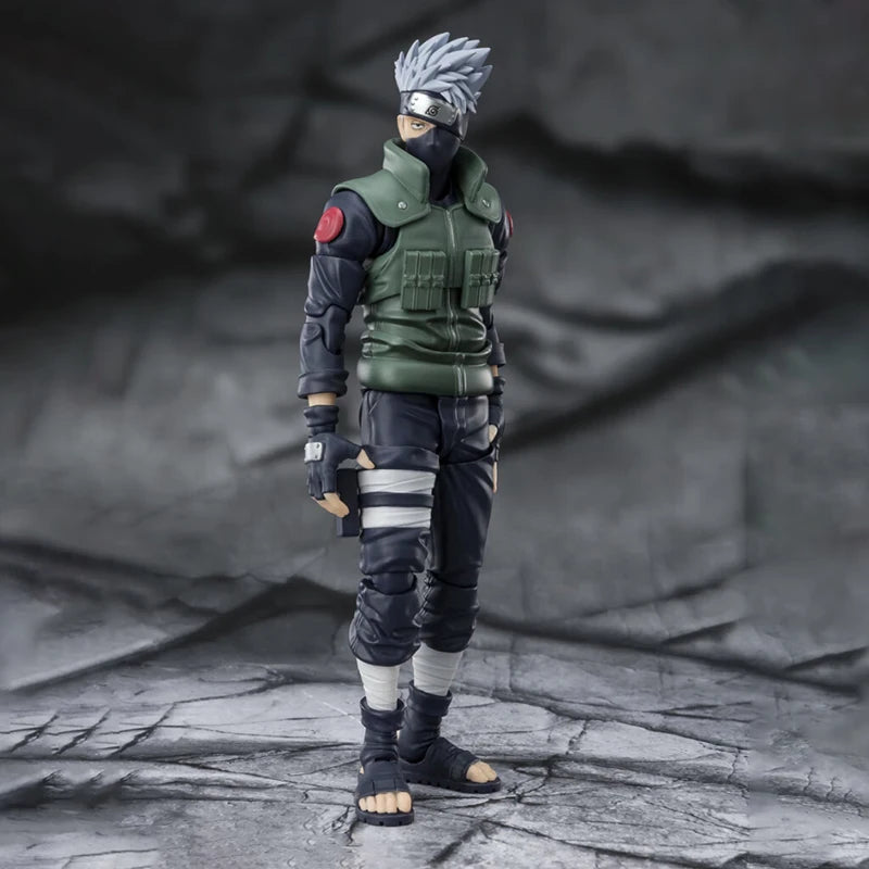 Shf Naruto Hatake Kakashi Action Figure PVC Collection Anime Naruto Shippuden Namikaze Minato Figurine Movable Model Toys Gifts