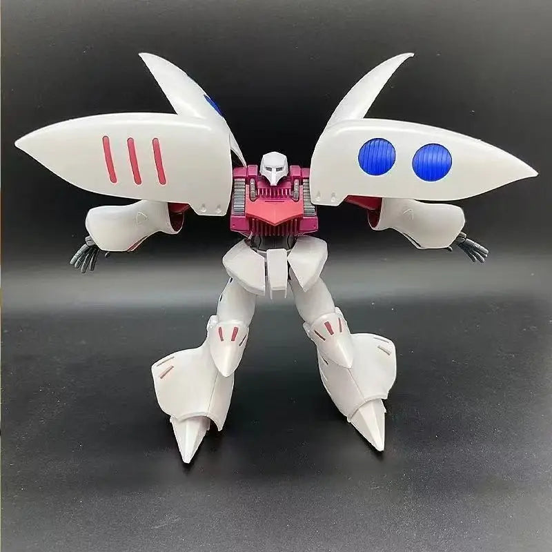 JMS Model HG 1/144 Model Kit QUBELEY AMX-004 Collection Assembly Action Figures Robot Figurine Plastic Model Kids Toy Gifts