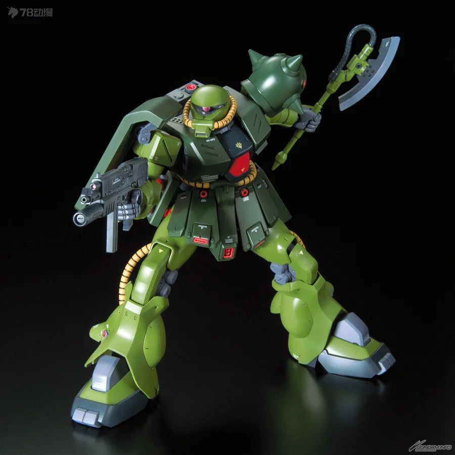 Bandai Original MODEL KIT GUNDAM RE 1/100 ALL  JAGD DOGA  ZAKU Anime Action Figure Assembly Model Toys  Model Gifts for Boys