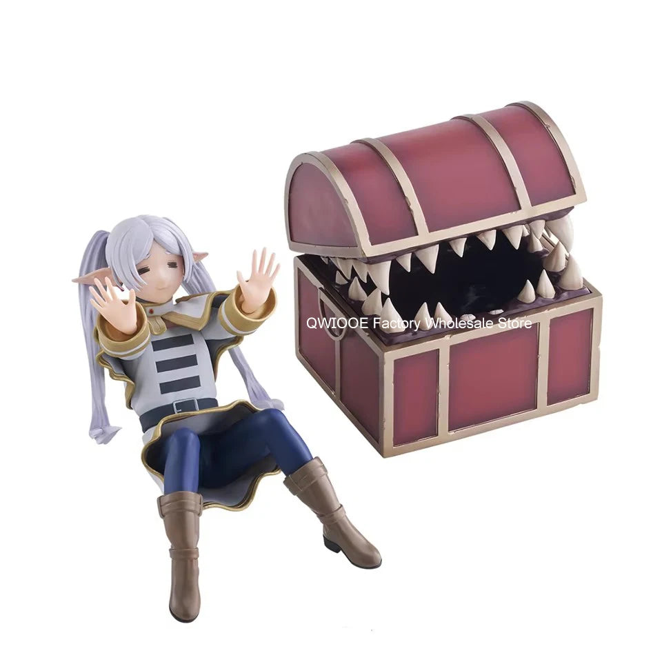 Luminasta Frieren: Beyond Journey's End 8cm Frieren Cartoon Kawaii Model Collection Doll Toy For Girls