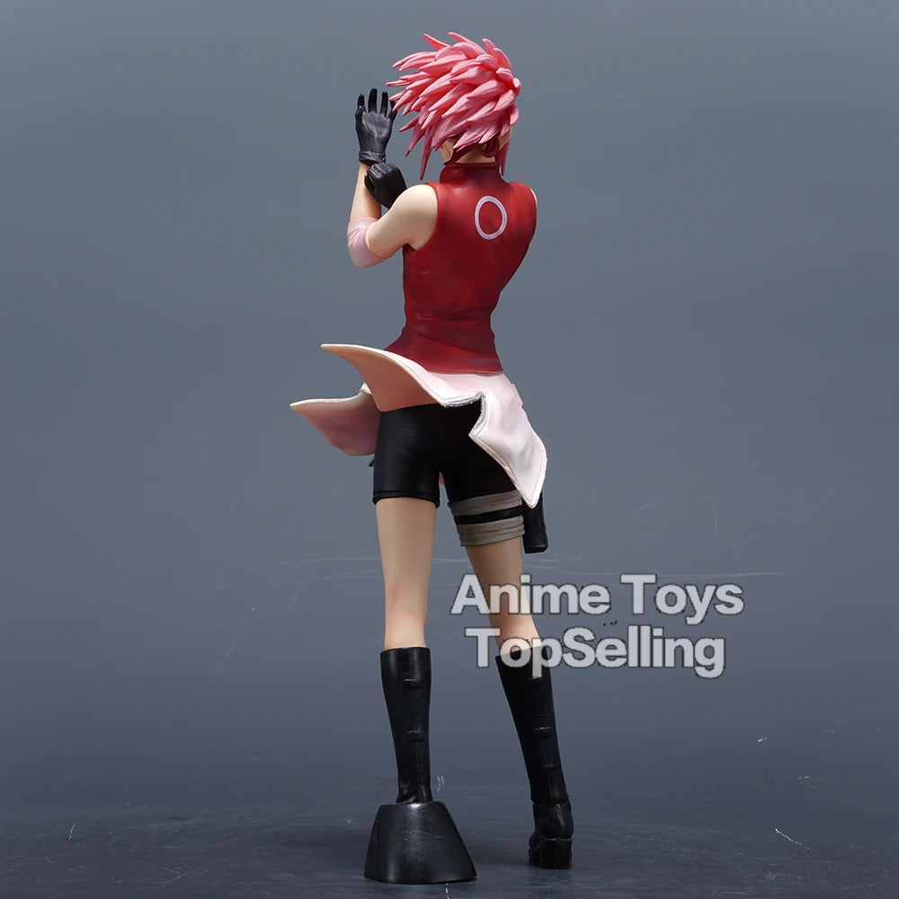 27.5cm NARUTO Figurine Haruno Sakura Figure PVC Hinata Statue Model Collectible Toys Gifts