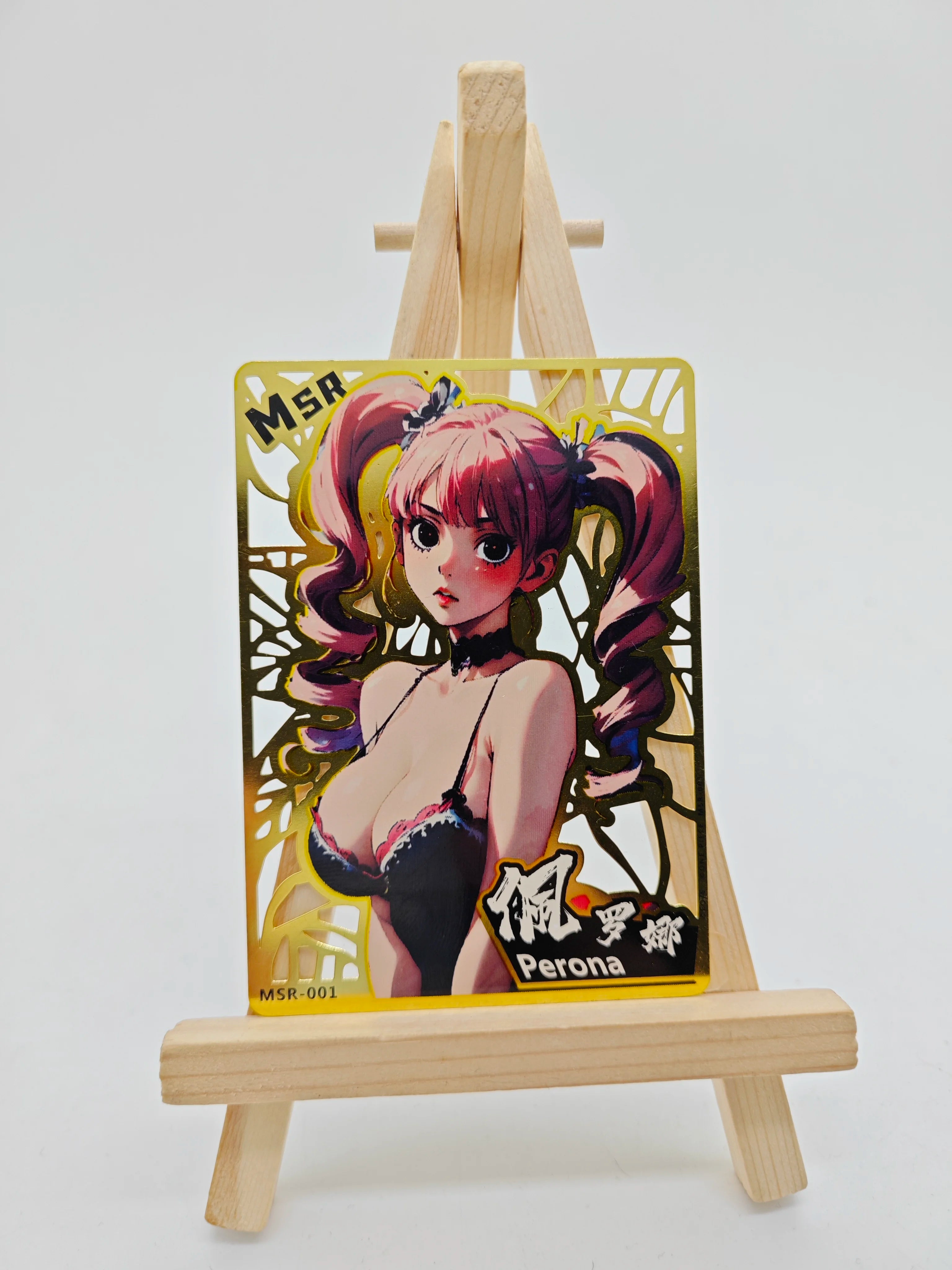 One Piece Cards MSR Metal Cards Nami Vivi Perona Uta Yamato Hancock Boy Anime Collectible Cards Christmas Birthday Present