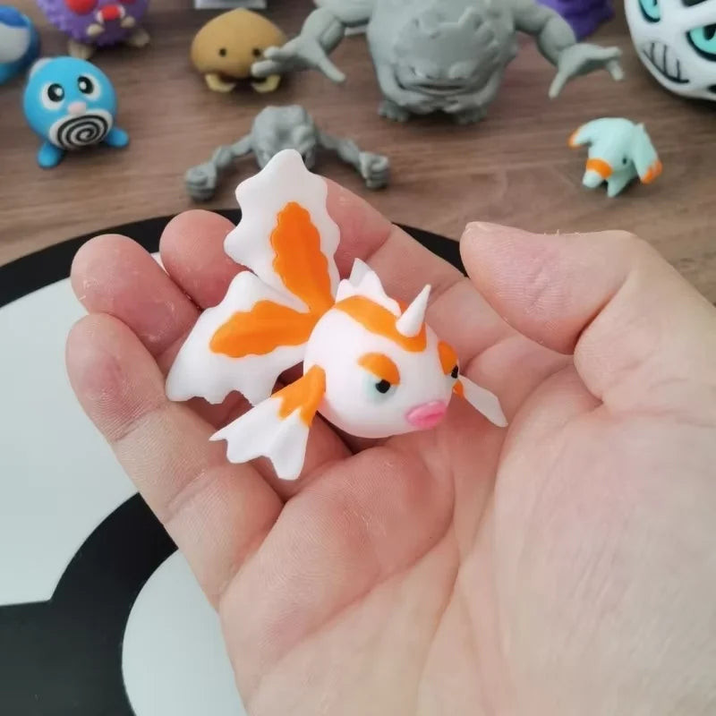 Pokemon Collect Multiple Figures Proportion World 1:20 Diy 3d Printing Kawaii Cartoon Character Model Kid Xmas Gifts Toy