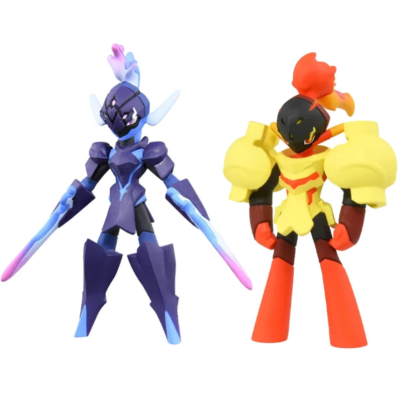 TOMY New Style Pokemon Figures MS-54 55 Dashing Beautiful Armarouge Ceruledge Toy Model 4.5cm Anime Collection Perfectly Gifts