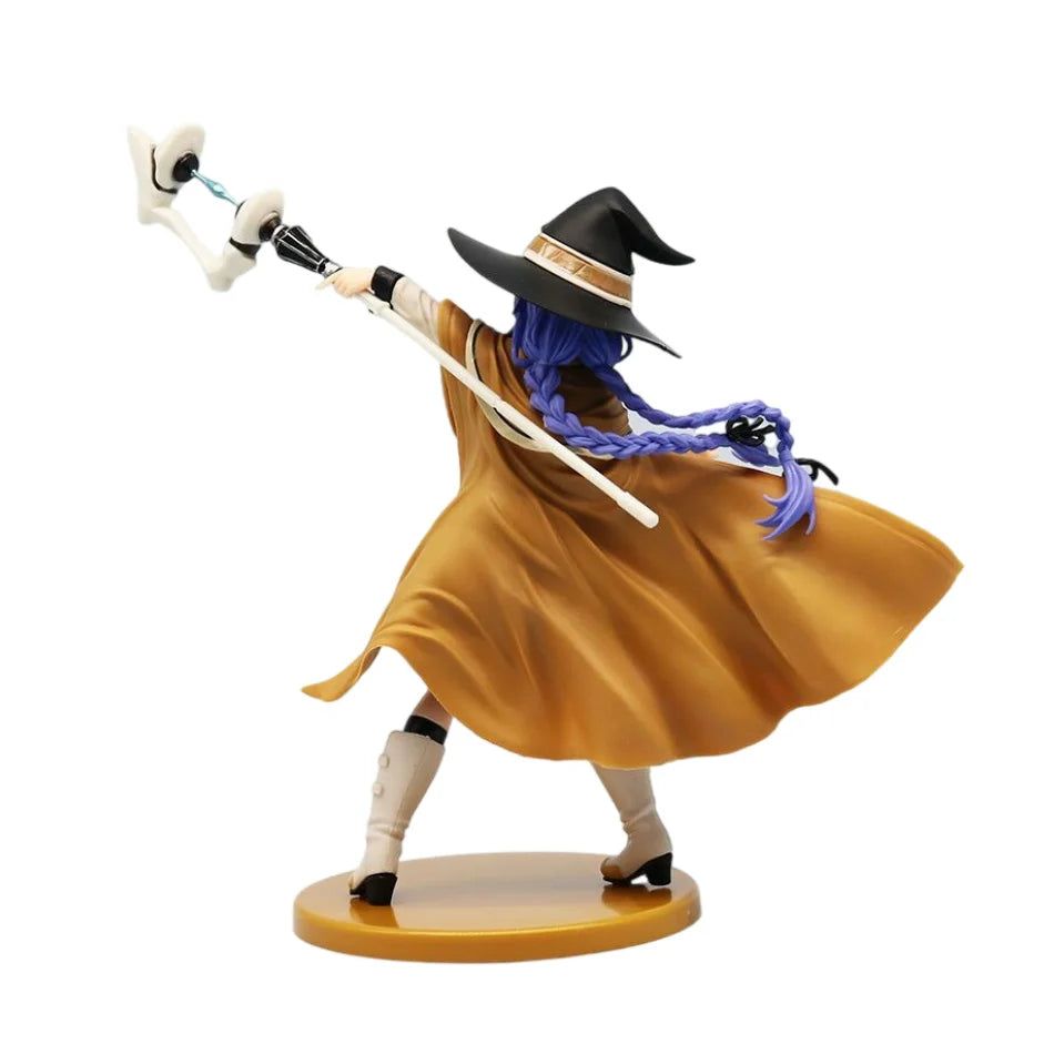 25cm Magician Roxy Migurdia Action Figure Mushoku Tensei：Jobless Reincarnation Anime Figure PVC Adult Collection Model Doll Toys
