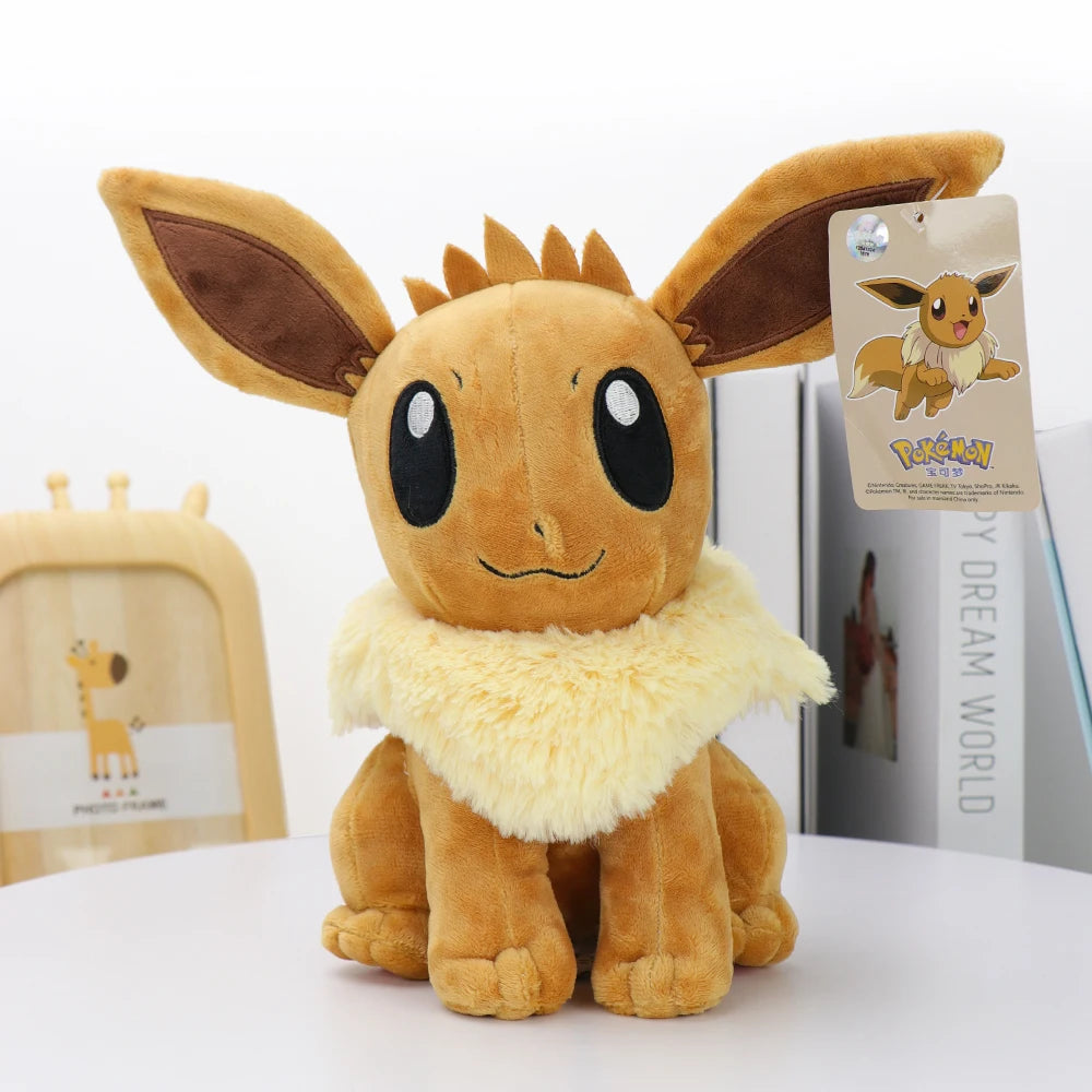 POKEMON Big Size Eevee Umbreon Sylveon Leafeon Espeon Glaceon Plush Toy Anime Stuff Doll Collection Kawaii Gift for Kid