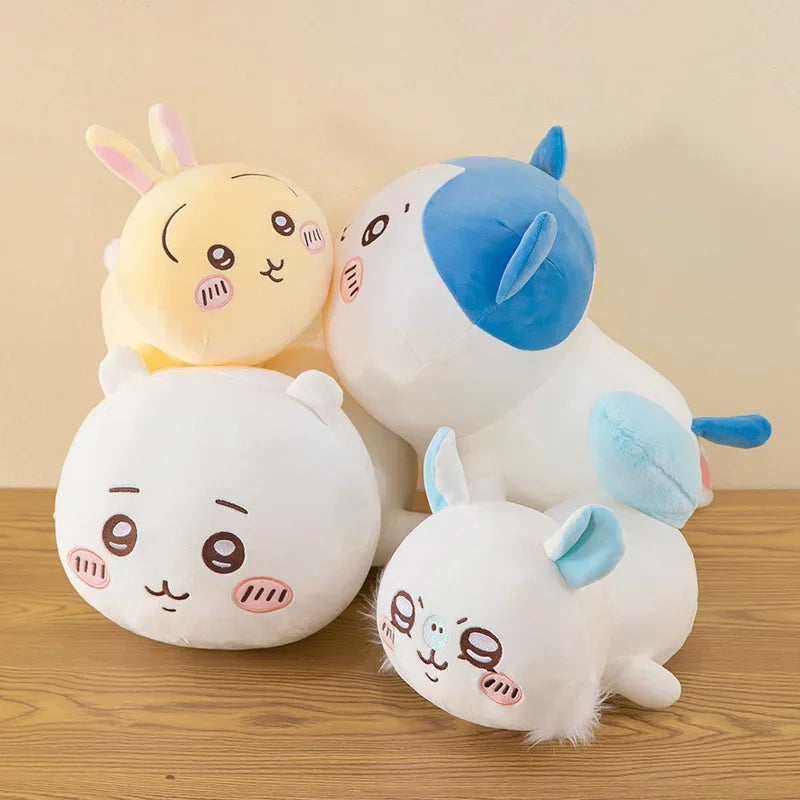 30cm Miniso Chiikawa Plush Pillow Hachiware Usagi Cute Girl Plush Doll Anime Pillow Room Decoration Doll Kawaii Appease Toys