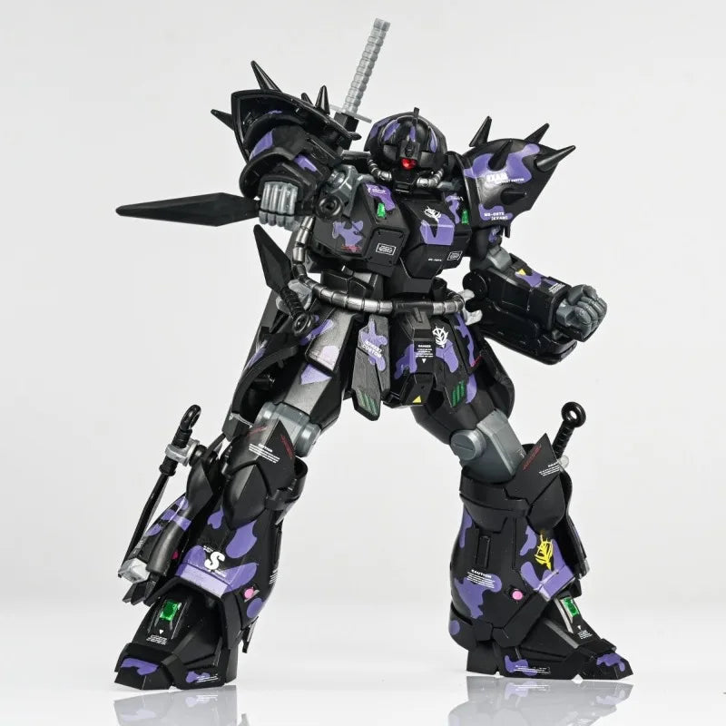 XYS Dark Night Camouflage MS-08TX N 1/144 King of Chopsticks Backpack Water Sticker Figures Assembled Model Toy Collection Gift