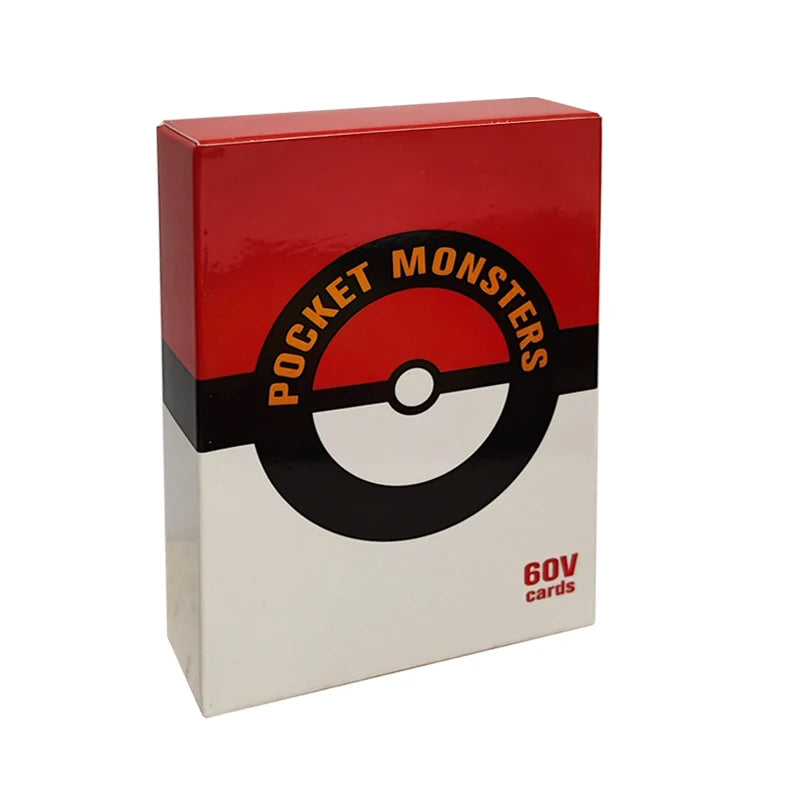 60pcs/box Ultra Rare Pokemon Cards Bundle Vmax/GX/EX/Energy/Trainer/MEGA Holographic  Battle Card Game Toys For Kids