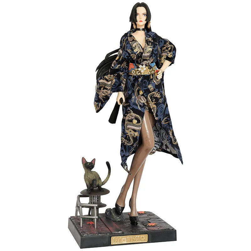46cm Anime One Piece Boa Hancock Kimono Ver. GK PVC Action Figure Statue Collection Model Toys Sexy Girls Doll Gifts
