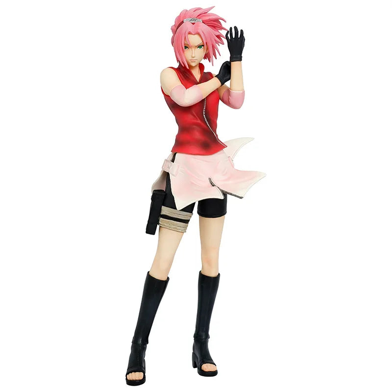 35cm NARUTO Figurine Haruno Sakura Figure PVC Hinata Statue Model Collectible Toys Gifts