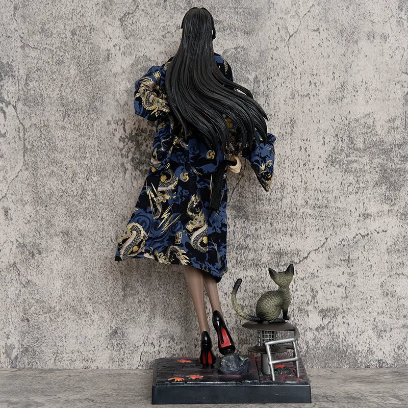 46cm Anime One Piece Boa Hancock Kimono Ver. GK PVC Action Figure Statue Collection Model Toys Sexy Girls Doll Gifts