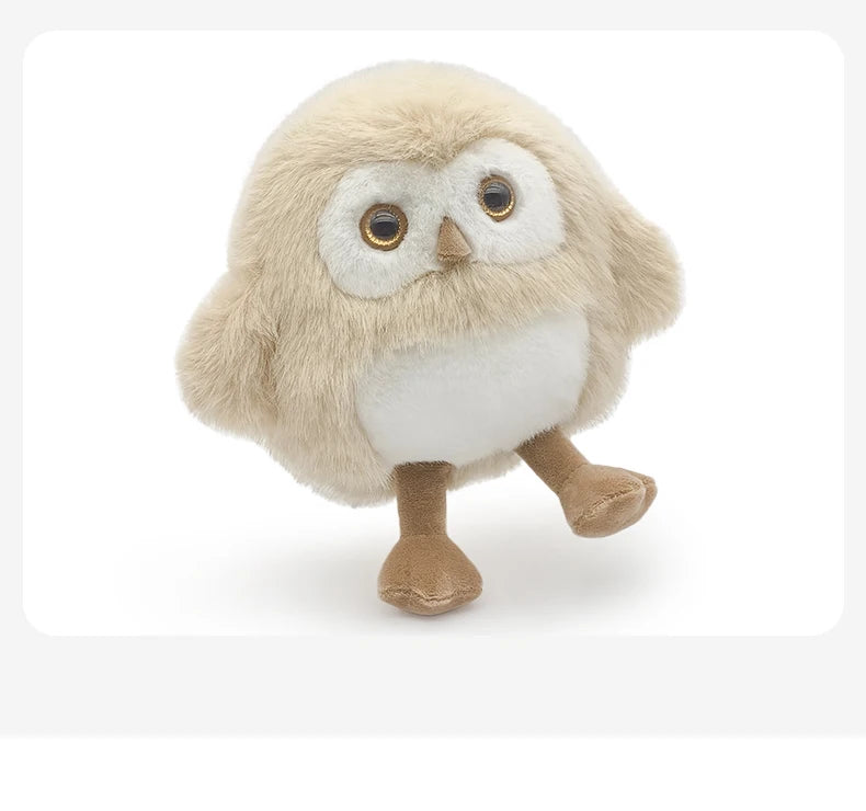 Anime Jellycat Owl Plush Toys Tyto Alba Kawaii Stuffed Doll Soft Bird Room Decor Owl Plushies Ideal Birthday Gift for Kids