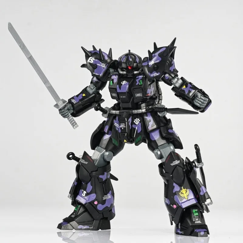 XYS Dark Night Camouflage MS-08TX N 1/144 King of Chopsticks Backpack Water Sticker Figures Assembled Model Toy Collection Gift