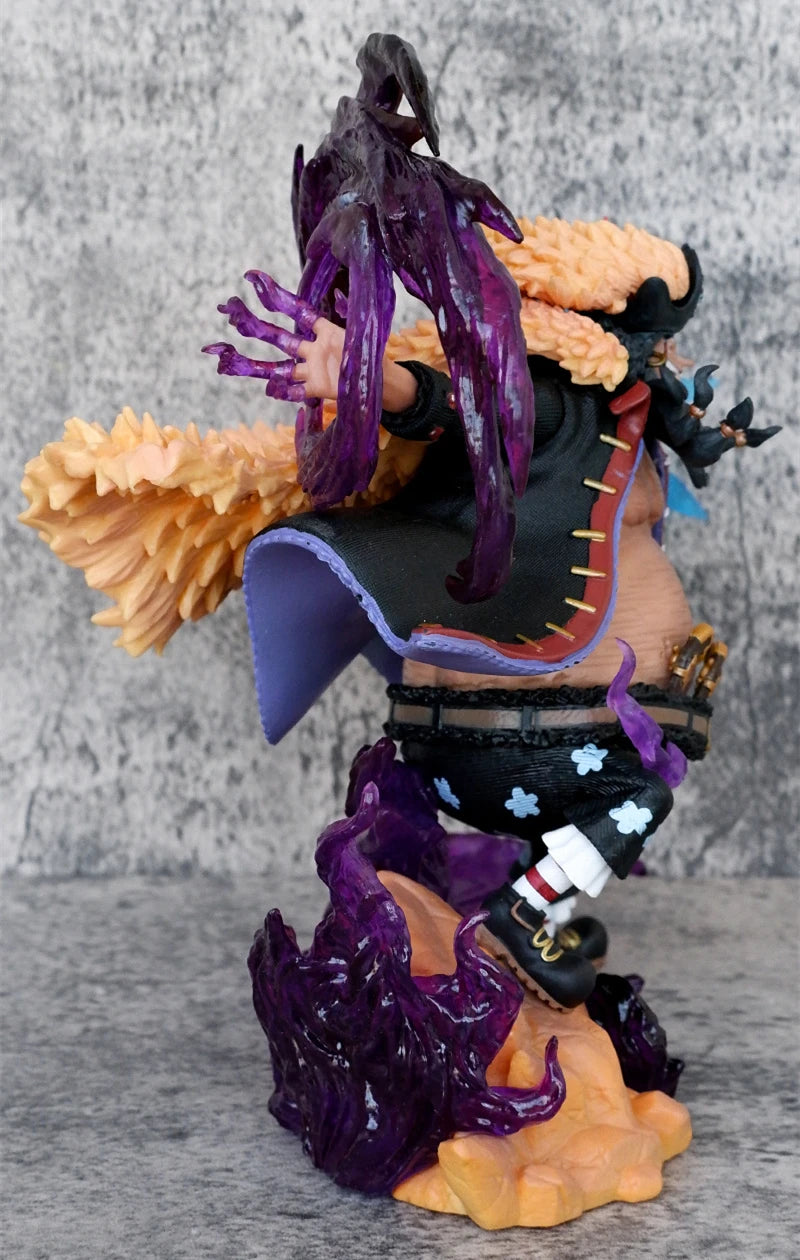 Anime ONE PIECE Blackbeard Pirates Marshall D Teach Battle Ver. GK PVC Action Figure Statue Collection Model Kids Toys Doll Gift