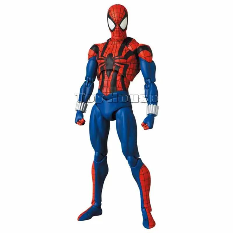 In Stock Ct Toys Spiderman Mafex 143 Ben Reilly Comic Ver The Amazing Spider-Man 001 Anime Action Figure Figurine Toys Kids Gift