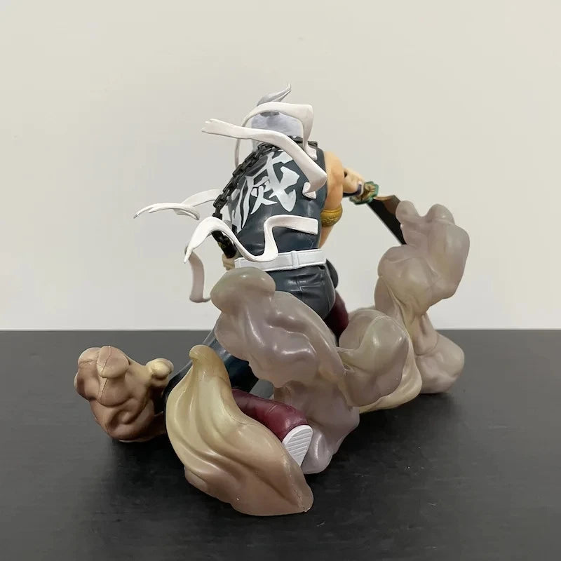 Demon Slayer Anime Uzui Tengen 15cm Action Figure Toy Collectible Model for Children Gift Action Figuine