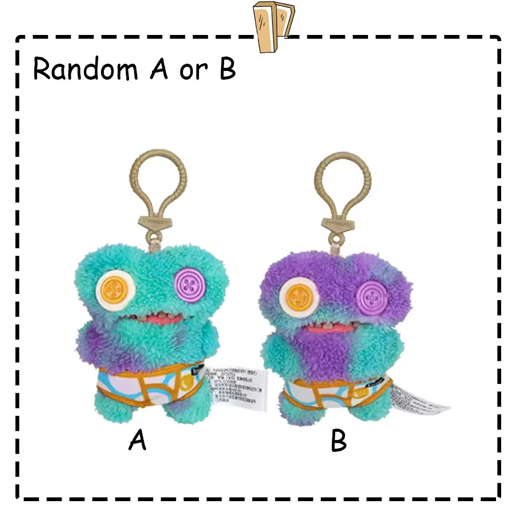 Fuggler Funny Ugly Monster Original Plush Doll Teeth Monster Pendant Keychain Stuffed Cartoon 9.5-14CM Peluche Toy Gift