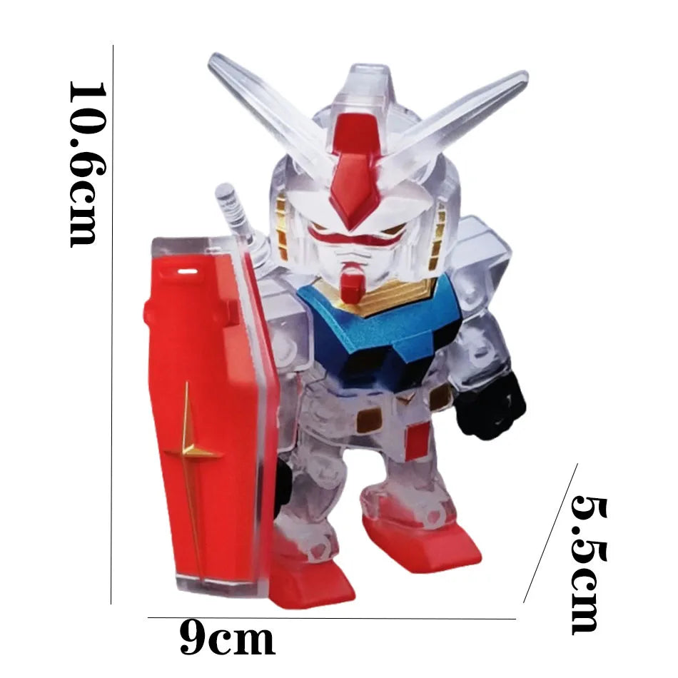 Mcdonald Gundam Figure Qmsv Rx-78-2 Ver Angus Mobile Suit Action Figurine Collectible Model Doll Statue Robot Kits Toys Gifts