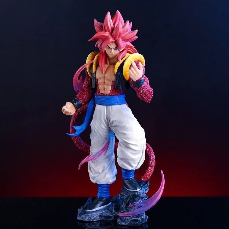 30cm/11.8in Anime Dragon Ball Z  Action Super Saiyan 4 Gogeta PVC Action Figures Collection Model Toys Gifts