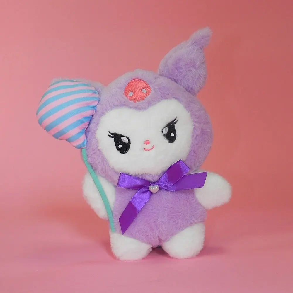 25Cm Kawaii Sanrio Plush Doll Toy Cute Hello Kitty Cinnamoroll My Melody Kuromi Pochacco Lovely Anime peluche Toys Gift For Kids