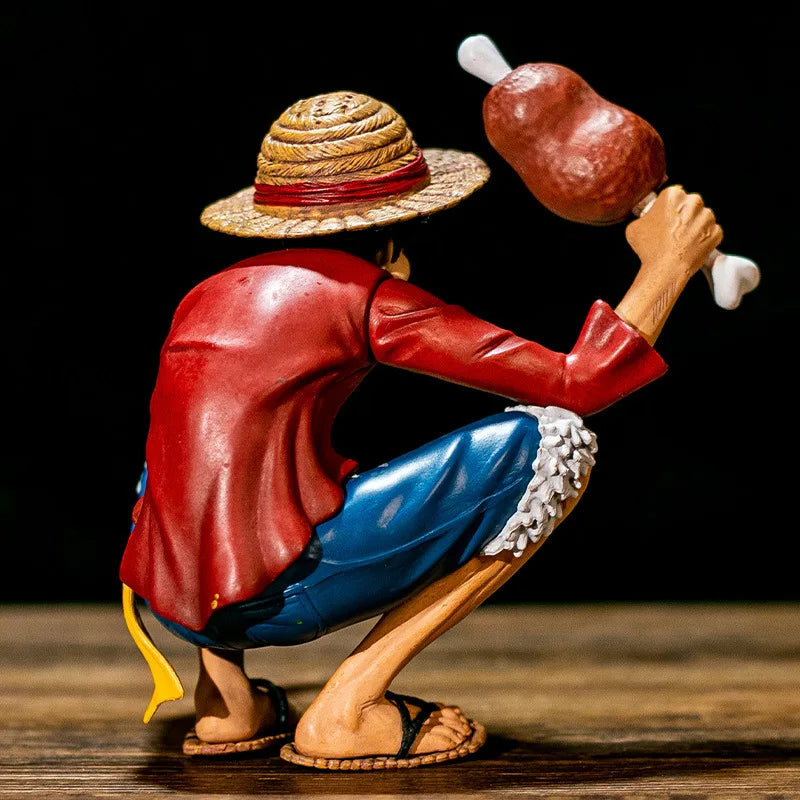 15cm One Piece Anime Figures Straw Hat Monkey D Luffy Action Figure Model Pvc Statue Doll Statue Model Collection Toys Gift